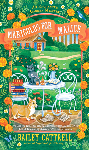 Marigolds for Malice - The Cozy Devotee - Cozy Mystery Book Reviews