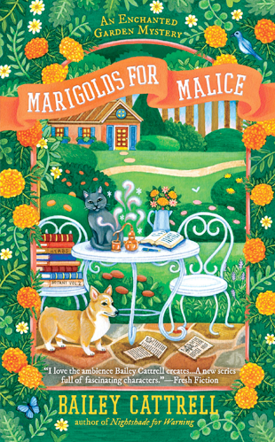 Marigolds for Malice - The Cozy Devotee - Cozy Mystery Book Reviews